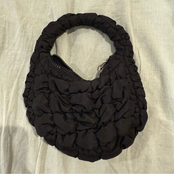 COS Quilted Micro Bag - Black - Picture 7 of 9